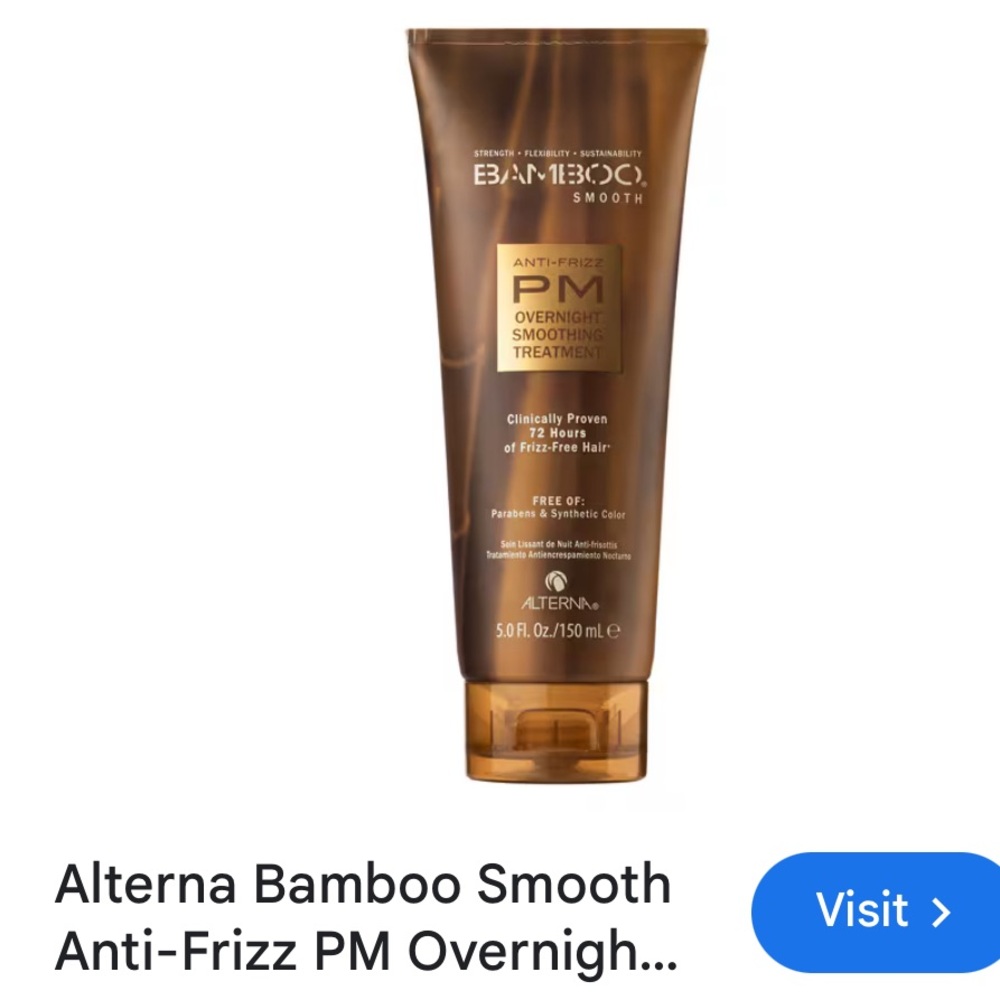 Alterna Bamboo Smooth Anti Frizz Treatment